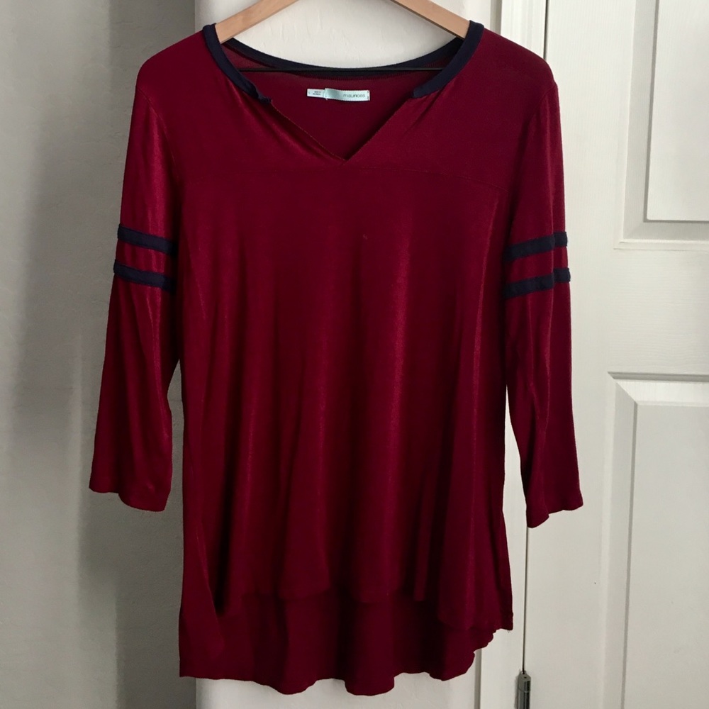 EUC Maurice’s Slouchy Dolman Blouse Shirt